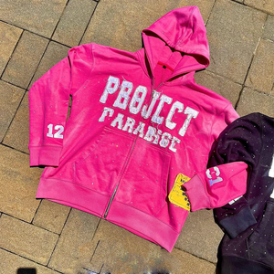 Survêtement personnalisé à la vente, survêtement d'hiver pour hommes, ensembles de jogging à étiquette privée, survêtements en molleton pour hommes - Product Image 6