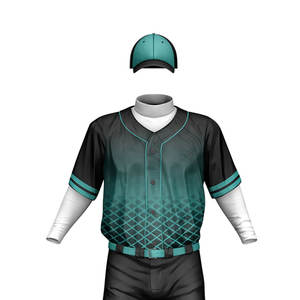 Uniformes de Béisbol de Secado Rápido con Diseño Personalizado y Logotipo Personalizado, 100% Algodón Transpirable para Ropa Deportiva Masculina - Product Image 4