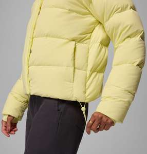 เสื้อแจ็คเก็ตบอมเบอร์ผู้ชายสีเหลือง ระบายอากาศได้ดี น้ำหนักเบา ไซส์ใหญ่ สำหรับฤดูหนาว แบบหนา มีฮู้ด สไตล์ลำลอง - Product Image 4