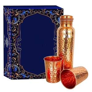 Eco-Friendly Printed Copper <b>Bottle</b> | Reusable | Chemical-Free | Ideal for <b>Daily</b> Use & Gifting Purpose High Demanding <b>Bottles</b> - Product Image 6