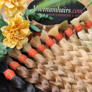 2025ต่อผมมนุษย์บริสุทธิ์จากเวียดนามคลื่นหนังกำพร้าเกรดสองชั้น100% - Product Image 1