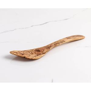 Espátula de madera de olivo hecha a mano con mango Diseño de cuchillo de masilla para uso versátil - Product Image 1