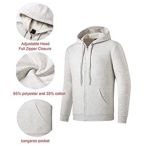 Chándal de entrenamiento de gimnasia transpirable con capucha personalizado para hombre, conjuntos de jogging de invierno de talla grande, patrón sólido impreso Technics, logotipo OEM - Product Image 3