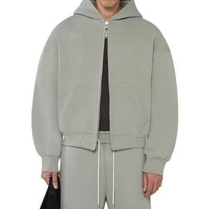 เสื้อฮู้ดดี้ผู้ชายคุณภาพสูง ผ้าฝ้ายเฟรนช์เทอร์รี่ 100% สไตล์วินเทจ ลุคย้อนยุค ซักย้อมสีแบบแอซิดวอช ปักลาย ขนาดโอเวอร์ไซส์ ขายส่ง - Product Image 1