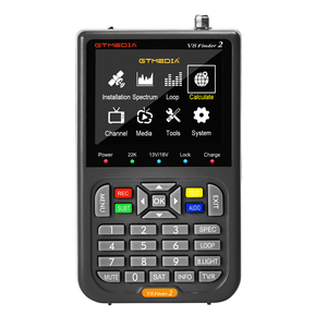 V8 FINDER 2 mesureur de Satellite numérique 5000mAH capacité, DVB-S/S2/S2X 3.5 pouces écran LCD 1080P HD Satfinder