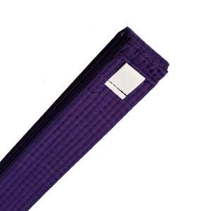 เข็มขัดเทควันโดผ้าฝ้ายระบายอากาศสีตามสั่งดีไซน์ทันสมัยปรับขนาดได้ตามต้องการสไตล์ที่กำหนดได้เอง - Product Image 4