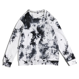 Sweat-shirts surdimensionnés respirants en polyester 210 g/m², teinture pigmentée streetwear personnalisée, lavage à l'acide, décoloration au soleil, pour hommes, hiver - Product Image 5