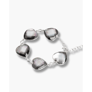 Pulsera de Moda con 5 Corazones - Product Image 1