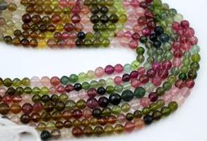 พลอยทัวร์มาลีนหลายเหลี่ยมเพชรพลอยขนาด10นิ้วพลอยทัวร์มาลีนทรงกลมตามธรรมชาติ - Product Image 2