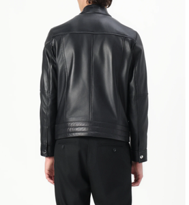 Chaqueta de cuero de piel de oveja para hombre de alta calidad para hombre chaquetas al aire libre para hombre - Product Image 3