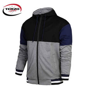 Vêtements de sport personnalisés Survêtements de jogging pour hommes Fabricant OEM Costumes de jogging pour hommes Vente en gros de survêtements de qualité supérieure pour hommes avec fermeture éclair - Product Image 2
