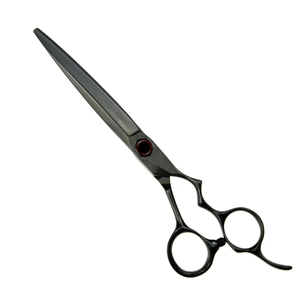 Ciseaux à cheveux professionnels 6 pouces ciseaux de coiffure pour Salon et maison japon argent personnalisé acier inoxydable Style - Product Image 3