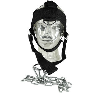 Arnés para la cabeza del culturismo con cinturón de cadena ajustable levantamiento de pesas Fitness entrenamiento cabeza arnés gorra equipo de gimnasio - Product Image 2