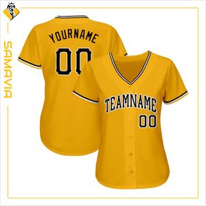 เสื้อเจอร์ซีย์เบสบอลของ Samavia Precision เสื้อเจอร์ซีย์สำหรับทีม USA ที่มีประสิทธิภาพเสื้อเจอร์ซี่สามารถปรับแต่งได้ - Product Image 2