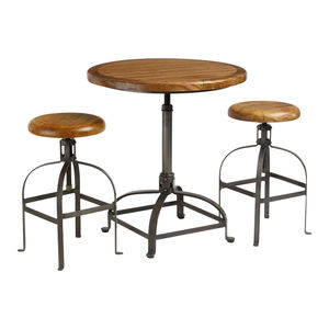 Tables de Bar en bois massif, meubles de salon de luxe, tabouret de bar de qualité, meubles de salle à manger, tabouret de bar pour la décoration intérieure - Product Image 4