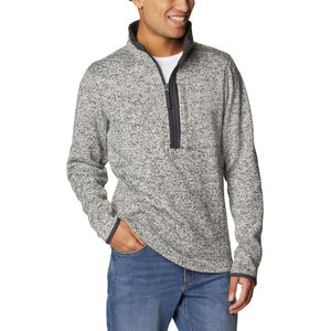 Venta caliente mejor precio logotipo personalizado hombres media cremallera sudadera/2025 último diseño precio barato sudaderas de invierno para hombres - Product Image 5