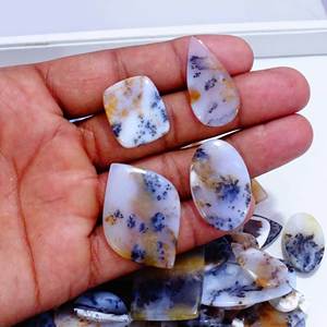 อัญมณีธรรมชาติสำหรับเครื่องประดับอัญมณีธรรมชาติ Dendrite โอปอล cabochons อัญมณีหลวม Dendrite โอปอลราคาโรงงานจากอินเดีย - Product Image 3