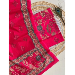 Hermoso traje de 3 colores, piezas hechas con tela de algodón puro, conjunto de traje Salwar de diseñador que incluye fondo de algodón suave y Kota Doriya - Product Image 6