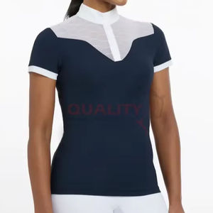 Camisas de espectáculo de equitación para mujer de alta calidad, elegantes, a la moda, ajustadas, tela cómoda, ropa duradera de larga duración - Product Image 1