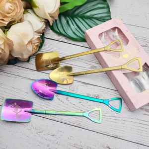 Ensemble de service à salade en acier inoxydable PVD coloré Vaisselle de luxe pour cuisine, maison, hôtel, restaurant et usage domestique élégant - Product Image 5