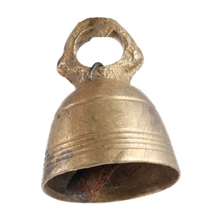 Campana Navideña de Hierro Hecha a Mano con Aspecto Vintage para un Ambiente Rústico Navideño, Campanas de Metal para Colgar en la Puerta a un Precio Inmejorable - Product Image 4