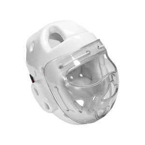 Protector de Cabeza Profesional para Artes Marciales, Casco de Karate, Taekwondo, Color Blanco - Product Image 5
