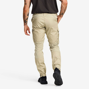 Pantalones Cargo de Tela de Lana Personalizados a Precio de Fábrica para Hombre, Antiarrugas, Transpirables, con Cierre de Cordón, Máxima Comodidad - Product Image 3