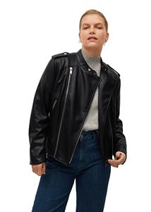 Chaqueta de Cuero Genuino para Mujer, Estilo Vintage, Acolchada y Transpirable, con Estilo Retro, Chaquetas de Motociclista - Product Image 2