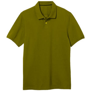 Hombres personalizados de alta calidad para Polo transpirable de punto de algodón poliéster liso uniforme de empleado de negocios logotipo bordado - Product Image 2