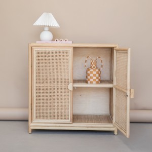 Premium quality <b>kitchen</b> pantry storage cabinets rattan <b>sideboard</b> corner cabinet cupboards home & dining room furniture - Product Image 5