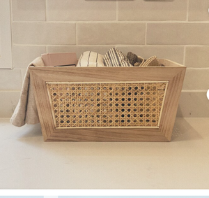 Top Grossiste Bon Prix Bas QUANTITÉ MINIMALE DE COMMANDE Meilleur Vente Marque Bois Paniers De Rangement En Rotin - Product Image 3