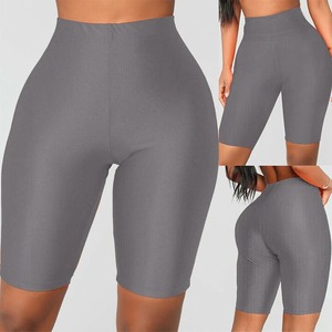 Personnalisé gym sport fitness entraînement sans couture nouvelles femmes vélo Cycles élastique taille haute pantalon sport actif Fitness pantalons décontractés - Product Image 1