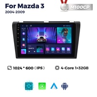 Mekede Android pemutar DVD mobil, Radio mobil navigasi GPS 4G WIFI BT harga pabrik untuk MAZDA 3 2004 2005 2006 2007 2009