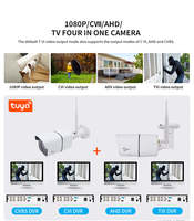Cámara IP Anjielo 2MP WIFI HaLow, Protección de Seguridad Inteligente para el Hogar, Visión Nocturna de Larga Distancia de 1000m, Sistema de Intercomunicación, Blanco, Bajo Consumo