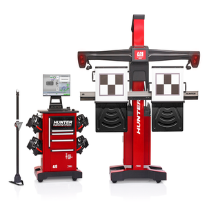 Machine d'alignement de roues 3D avec affichage numérique LED, système d'alignement pour atelier de réparation automobile, Hunter HawkEye Elite TD - Product Image 1