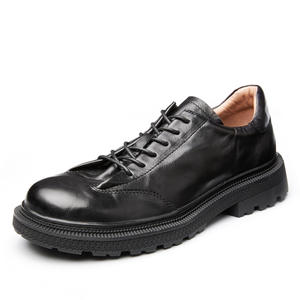 Chaussures de bureau en cuir véritable pour hommes avec semelle extérieure résistante à l'usure et semelle intérieure respirante, chaussures formelles - Product Image 2