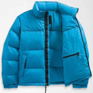 2026 Wholesale Men's Waterproof Bamboo Fiber Lined <b>Fleece</b> Jacket Stand Collar Front Logo Custom Printed Thick Winter Outdoor - Product Image 5