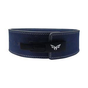 เข็มขัดหนังยกน้ำหนัก10มม. เข็มขัดยกน้ำหนักออกกำลังกายแบบ Deadlifting เข็มขัดพยุงหลังสำหรับยิมเข็มขัดยกน้ำหนักออกกำลังกาย - Product Image 5