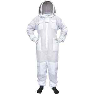 Traje de apicultura profesional con tela ligera de malla y protección contra picaduras de cuerpo completo - Product Image 5