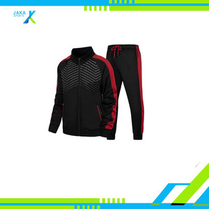 Chándal atlético de 2 piezas para hombre, conjunto informal de sudadera, chaqueta con cremallera de manga larga y pantalones para correr, conjunto de ropa deportiva - Product Image 2