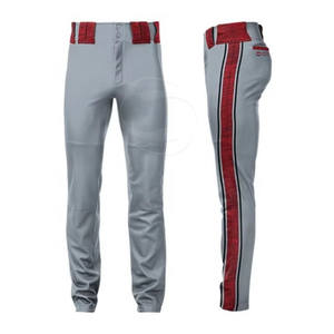 กางเกงเบสบอลออกแบบได้ตามต้องการกางเกงกีฬาโพลีเอสเตอร์ระบายอากาศได้ดีทนทานสำหรับผู้ชายผู้หญิงชุดฝึกเล่นเกม - Product Image 4