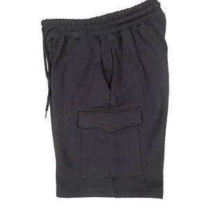 Pantalones cortos deportivos para hombre de calle alta personalizados OEM de alta calidad de felpa francesa 100% algodón de secado rápido pantalones cortos de carga de entrenamiento de gimnasio impresos - Product Image 3