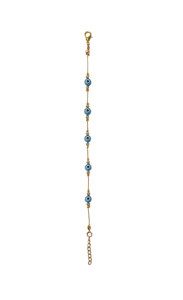 Bracelet en acier inoxydable plaqué imitation perle et zircon DAFNI BIG PAZAR - Cadeau tendance d'Istanbul - Product Image 3