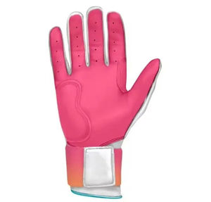 Guantes de Bateo de Béisbol de Cuero Sintético de Diseño Personalizado con Fuerte Agarre y Material Reforzado en la Palma - Product Image 2