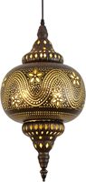 Antique or et laiton métal lanterne chandeliers élégant décor à la maison de Noël avec des pots de bougie en bois-Vente en gros