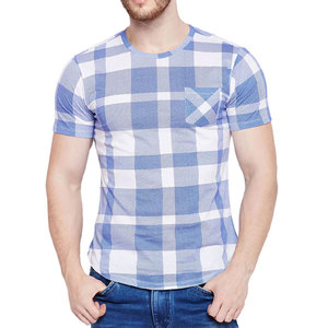 Stylish <b>Men</b> <b>Curved</b> <b>Hem</b> <b>T</b>-<b>Shirt</b> Custom Logo Eco-Friendly Lightweight Polyester/Cotton Tee for Fashion Street for - Product Image 1