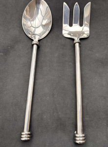 Offre Spéciale meilleur couvre-salade en acier inoxydable design avec poignée torsadée Accessoires de cuisine Ensembles de couverts Passe au lave-vaisselle - Product Image 2