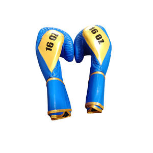 Guantes de MMA de Cuero al por Mayor, Juego Completo de Equipo de Protección para Adultos, Guantes de Boxeo con Cierre y Empaque Personalizado - Product Image 2