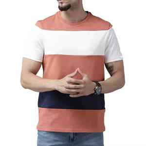 Camiseta de algodón liso para hombre, nueva llegada, ligera, suave, de manga corta, para trabajo informal y uso en viajes - Product Image 6