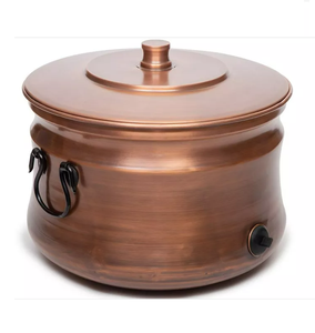 Fancy New Design Decoration Luxury Best Quality Manguera Pot Nuevo Bronce Acabado Metal Manguera Pot & Bowl Cobre Antiguo Manguera Pot - Product Image 2